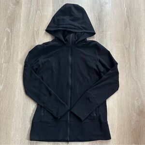 Lululemon Black Hooded Zip-Up Jacket
